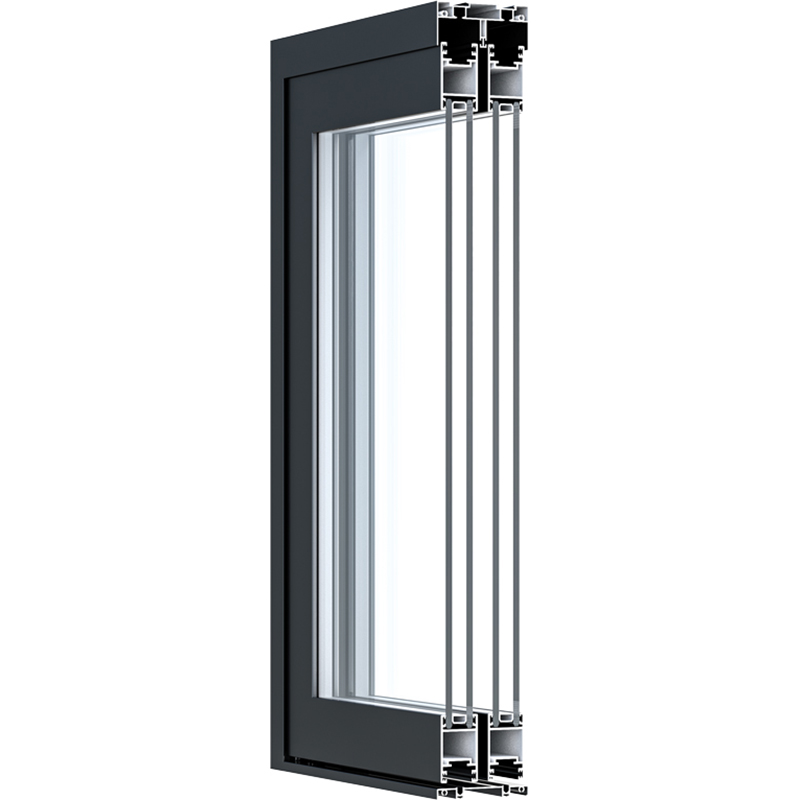 35 Series Aluminum Sliding door Profile Detail Diagram