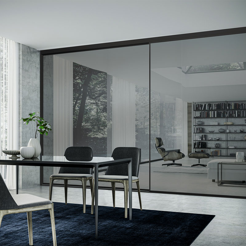 4516 SERIES MINIMALIST DESIGN ALUMINUM SLIDING DOOR