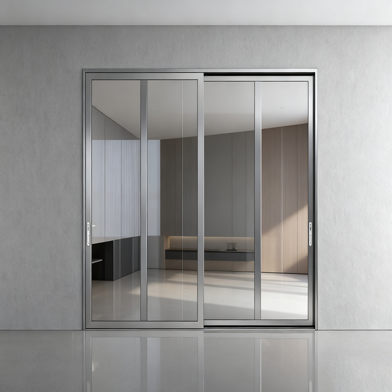50 SERIES ALUMINUM HEAVY DUTY SLIDING DOOR Living Room scene