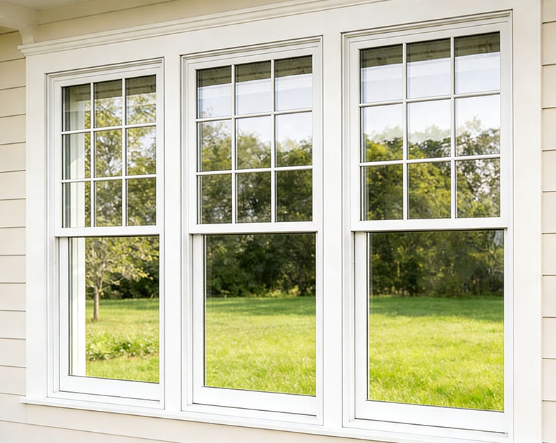 PAVIDA’s American Style Double Glazed Single Hung Windows