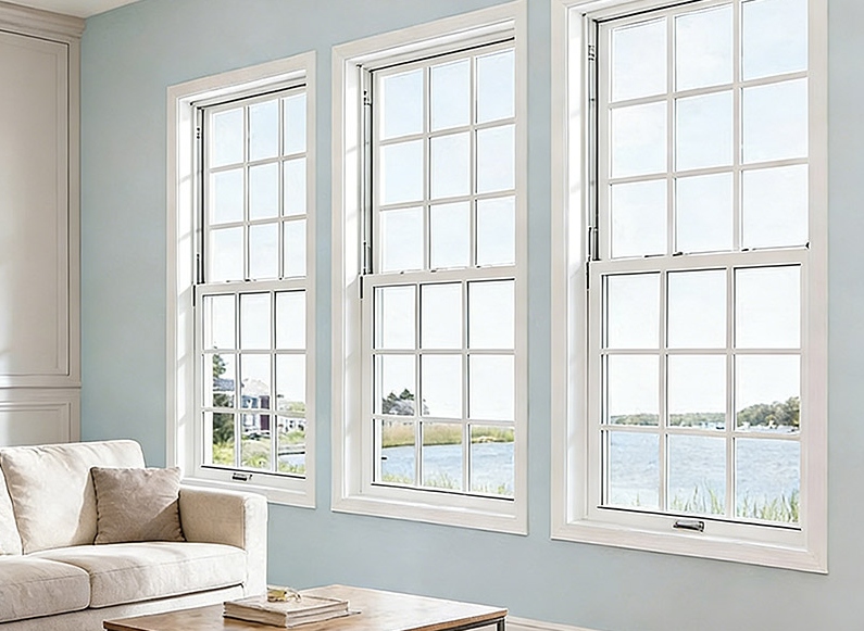 การทำความสะอาดหน้าต่างได้อย่างง่ายดายด้วยการออกแบบแบบแขวนคู่