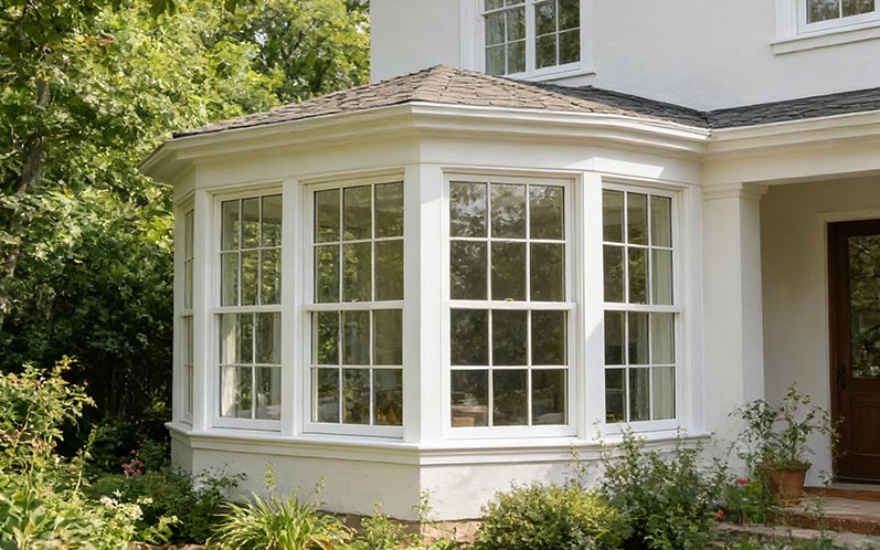 Thermal Break American Style Aluminum Double Hung Window