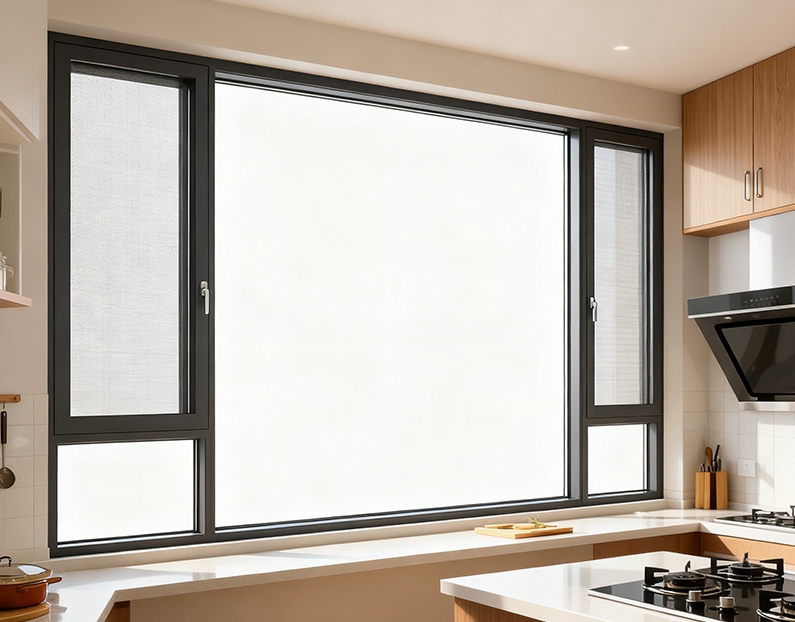 High-efficiency thermal break casement windows for superior energy savings and comfort