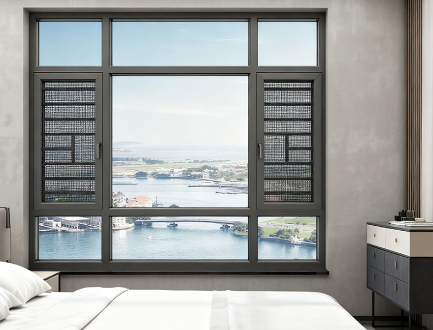 Superior soundproof casement window for quiet urban living