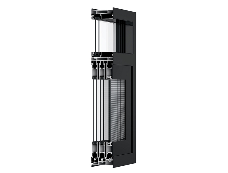 Thermal aluminum windows block heat with insulated glass layers