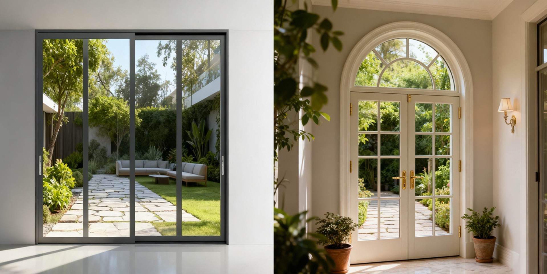 Which of Sliding Doors & French Doors Aluminum System Fits Your Modern Home