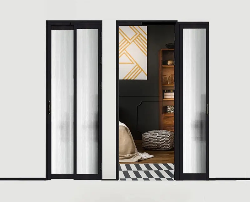 Compact doors optimize space across kitchens, bathrooms, balconies, and studios