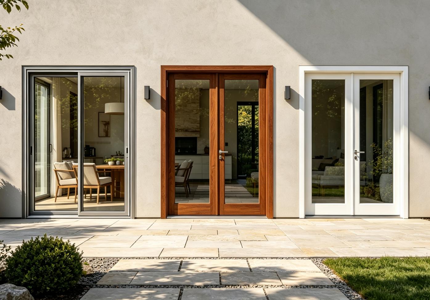 Which of Aluminum vs. Wood vs. Vinyl Is the Best Material for Patio Doors