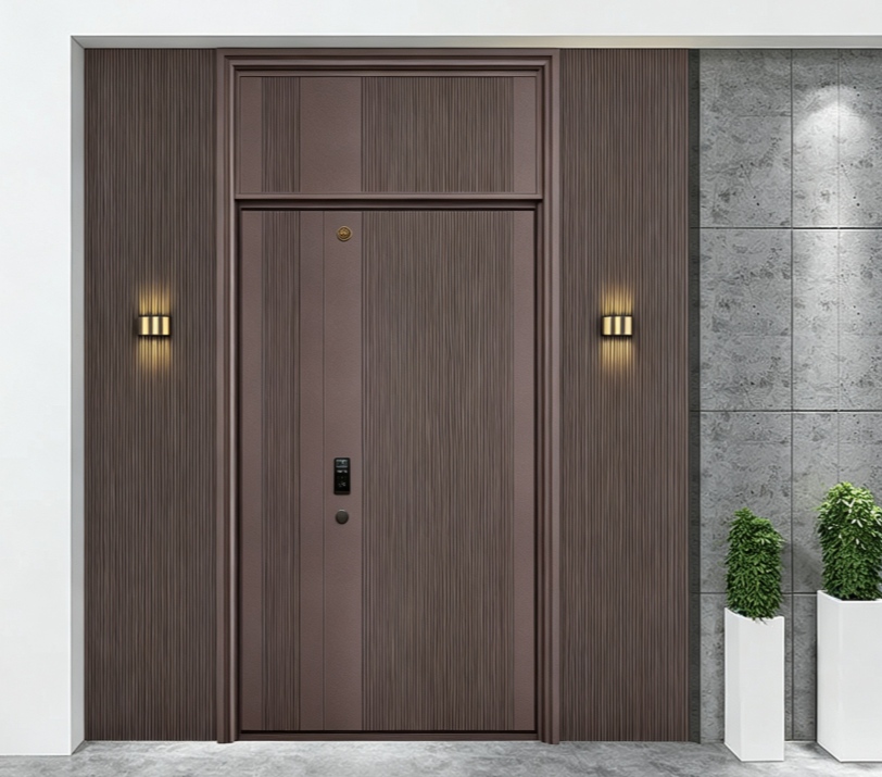 Integrated LED front door lighting enhances style, safety, and visibility