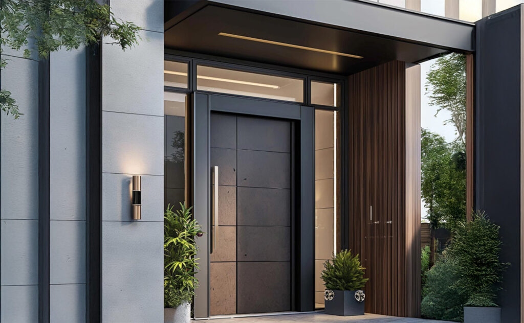 Luxury aluminum villa doors combine security, insulation, and architectural elegance