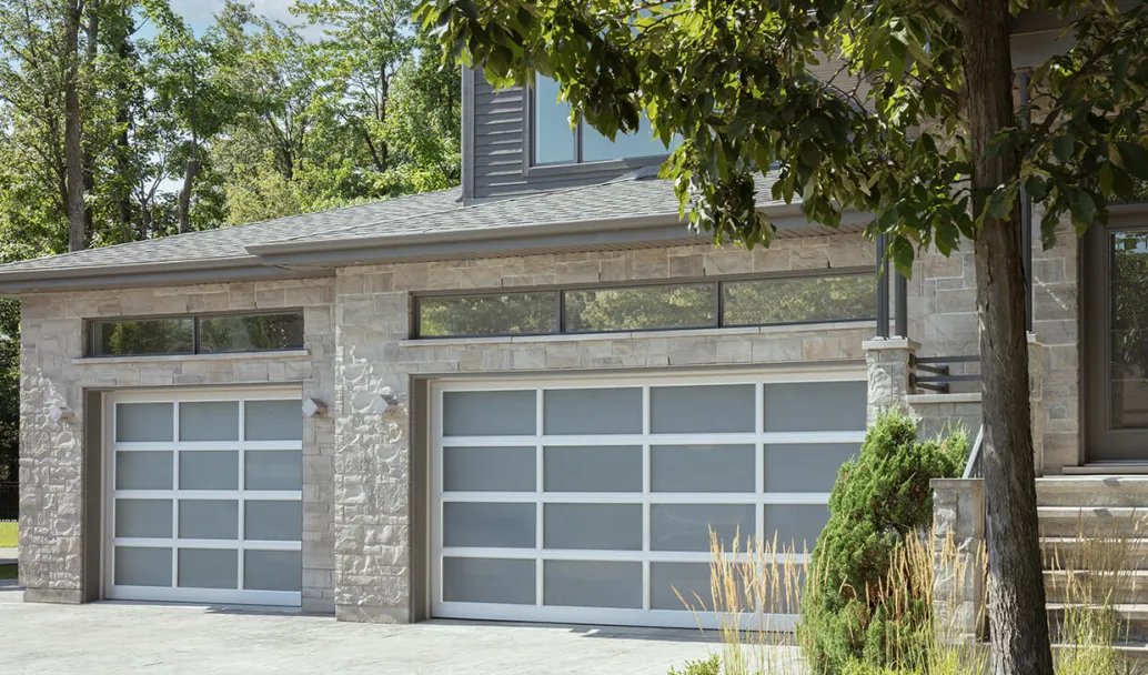 Weather-resistant aluminum garage doors resist rot, corrosion, fading, and warping