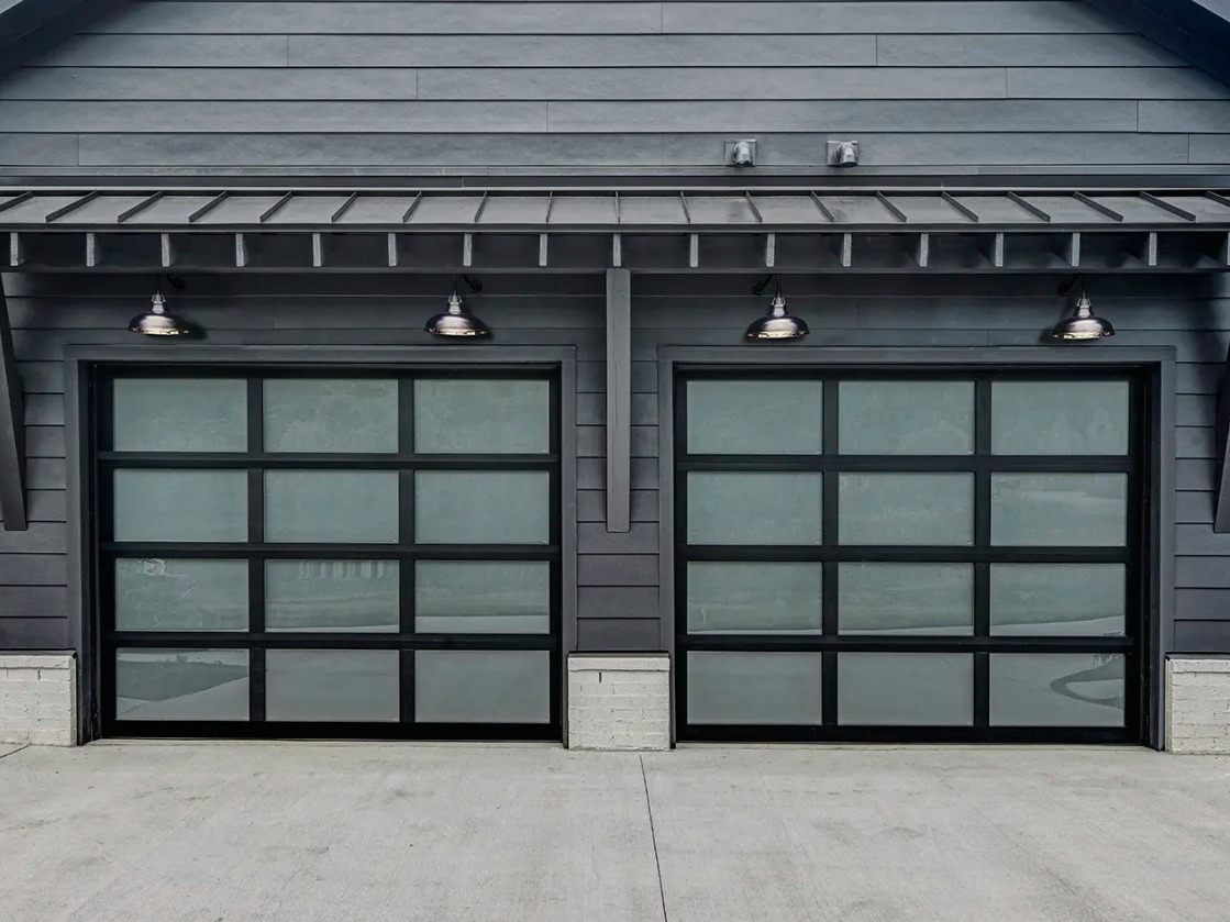Insulated garage doors reduce heat loss and improve home efficiency
